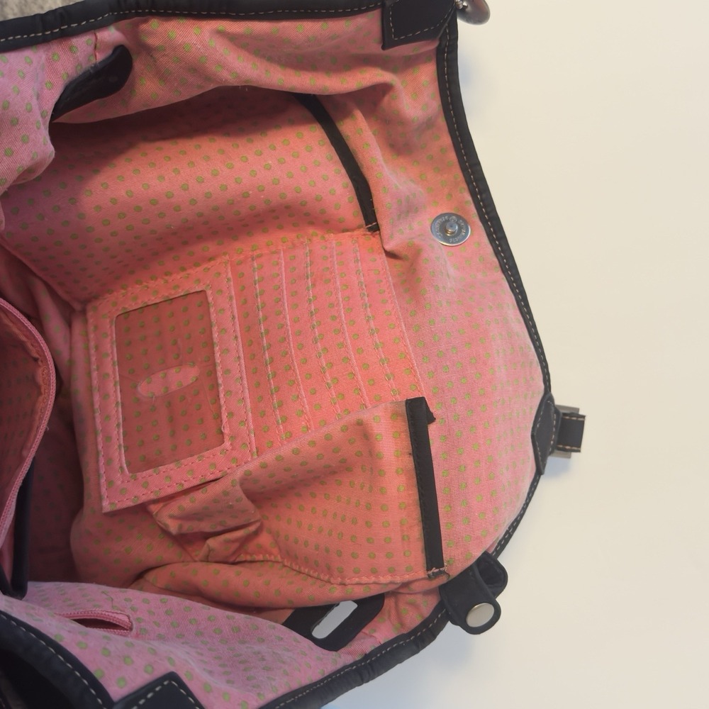 The‎ Sak Crochet Black Hobo Shoulder Bag Everyday Work Casual Wear - Picture 5 of 9